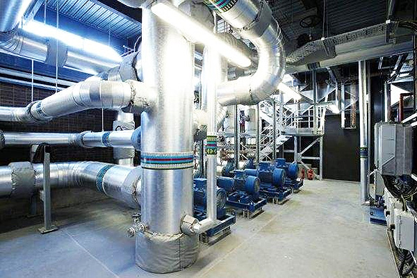 河南濮陽一機械制造公司供暖用0.35MW真空燃?xì)鉄崴仩t